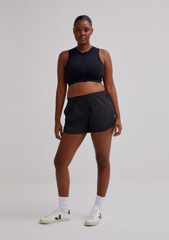 Foto do produto: Shorts Esportivo Feminino Proteção UV 50+  - Preto