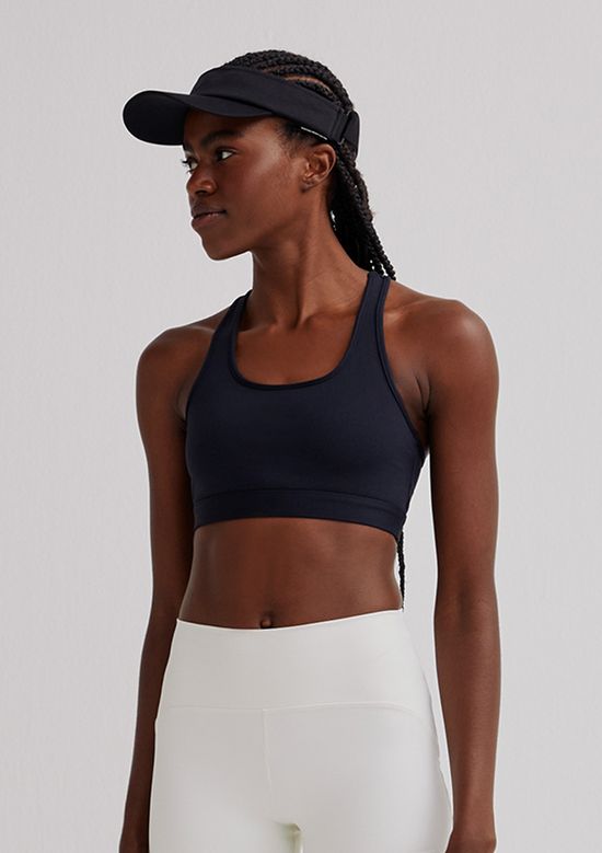 Foto do produto: Top Feminino Esportivo Proteção UV 50+  - Preto