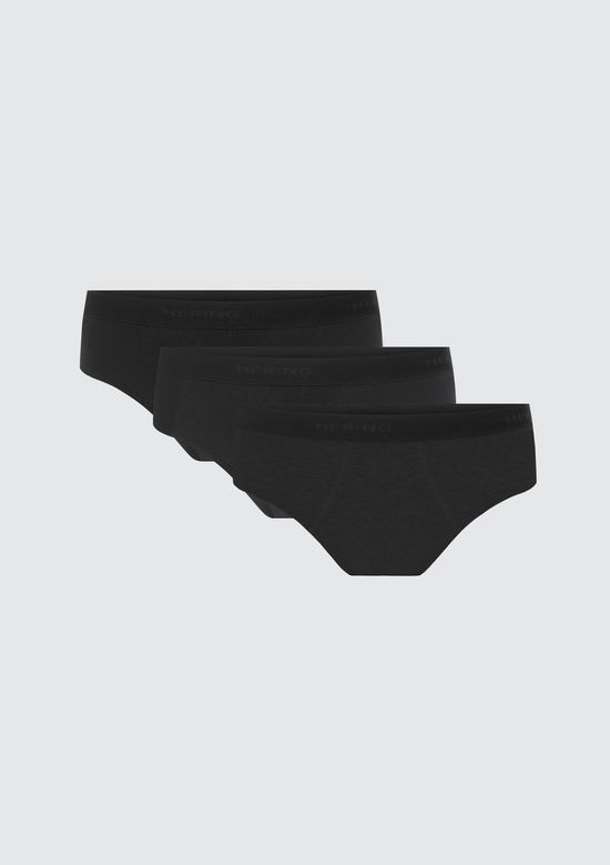 Foto do produto: Kit 3 Cuecas Slip Em Malha - Preto