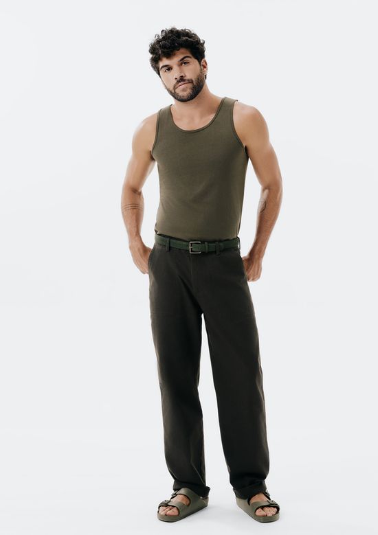 Foto do produto: Regata Básica Masculina Sim - Verde