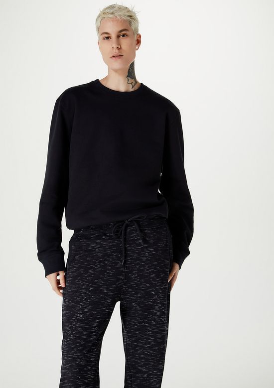 Foto do produto: Calça Masculina Jogger Em Moletom Jet - Preto