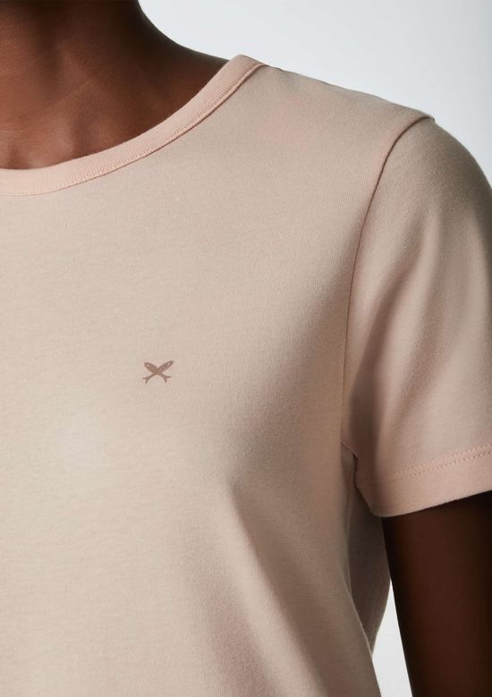 Foto do produto: Pijama Curto Feminino Com Bordado - Rosa