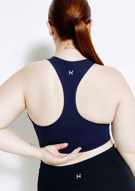 Foto do produto: Top Esportivo Feminino Hero Com Fio LYCRA® - Azul