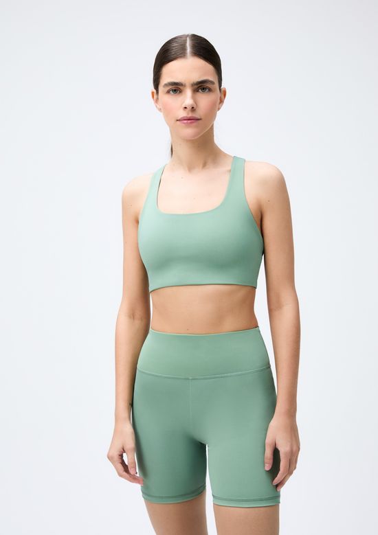 Foto do produto: Top Esportivo Feminino Hero Com Fio LYCRA® - Verde