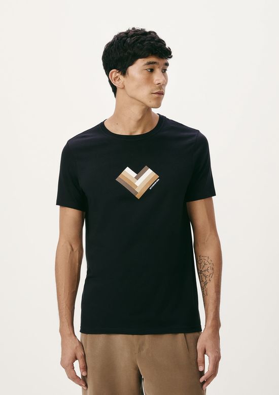 Foto do produto: Camiseta Unissex Manga Curta Regular IDBR - Preto