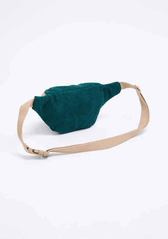 Foto do produto: Pochete Infantil Unissex Veludo Cotelê - Verde