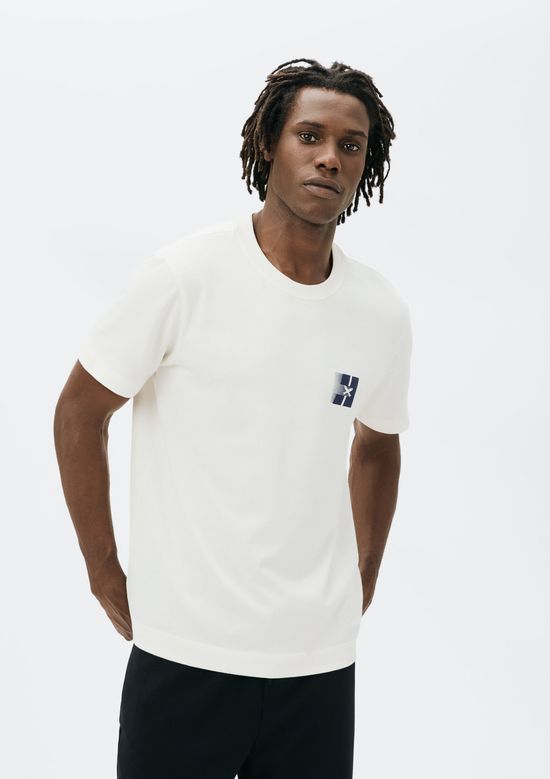Foto do produto: Camiseta Masculina Comfort Estampada - Off white