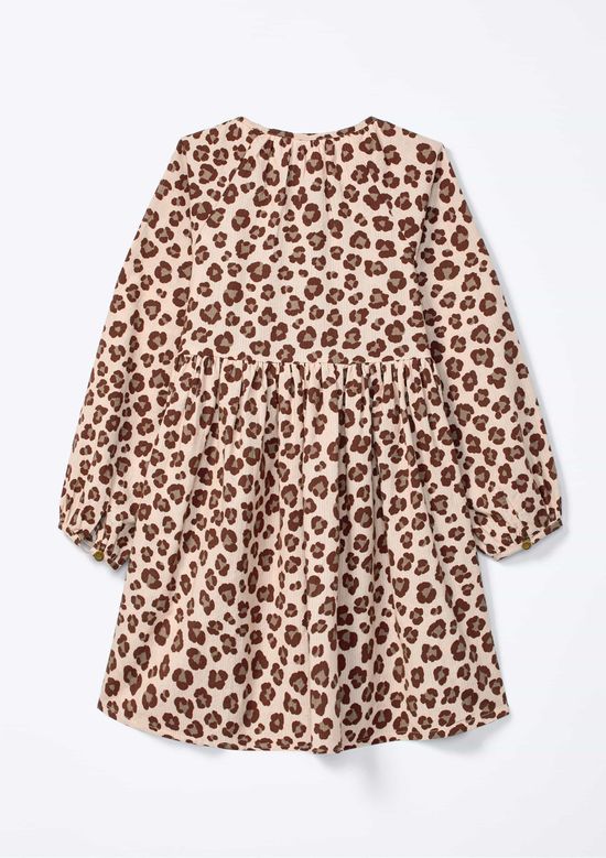 Foto do produto: Vestido Infantil Texturizado Estampado - Nude