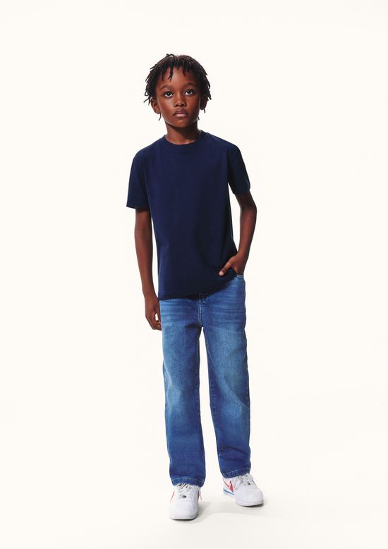 Foto do produto: Calça Jeans Infantil Menino Slim - Azul