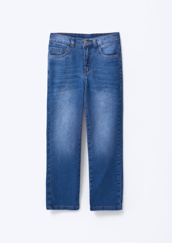 Foto do produto: Calça Jeans Infantil Menino Slim - Azul