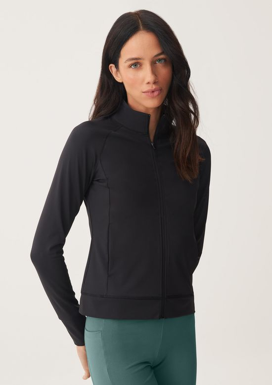 Foto do produto: Jaqueta Esportiva Feminina Alta Performance - Preto