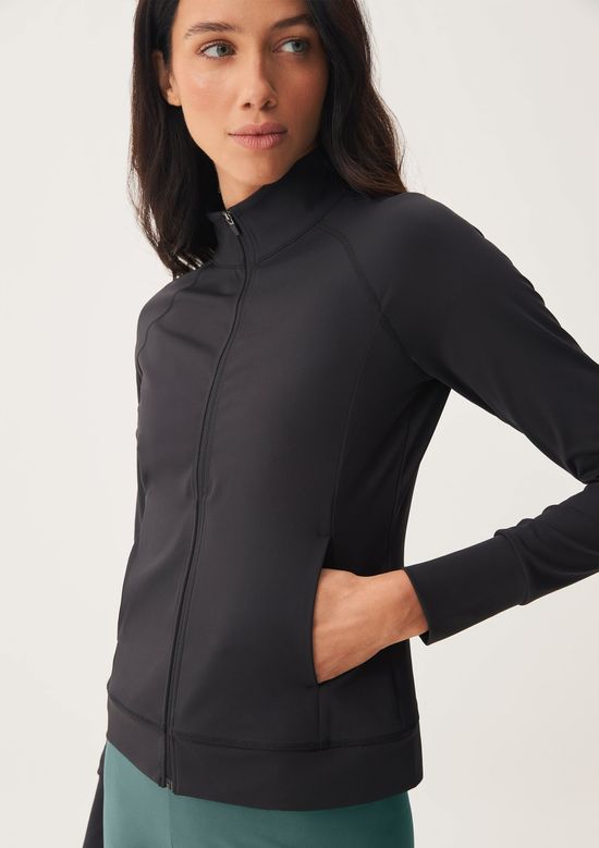 Foto do produto: Jaqueta Esportiva Feminina Alta Performance - Preto