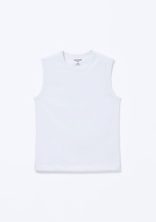 Foto do produto: Regata Básica Infantil Menino Regular - Branco