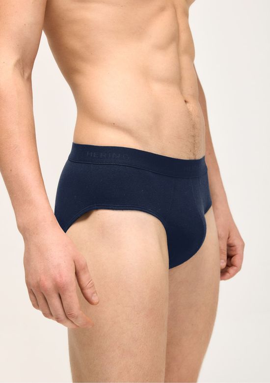 Foto do produto: Cueca Slip Em Algodão Com Elástico Personalizado - Azul