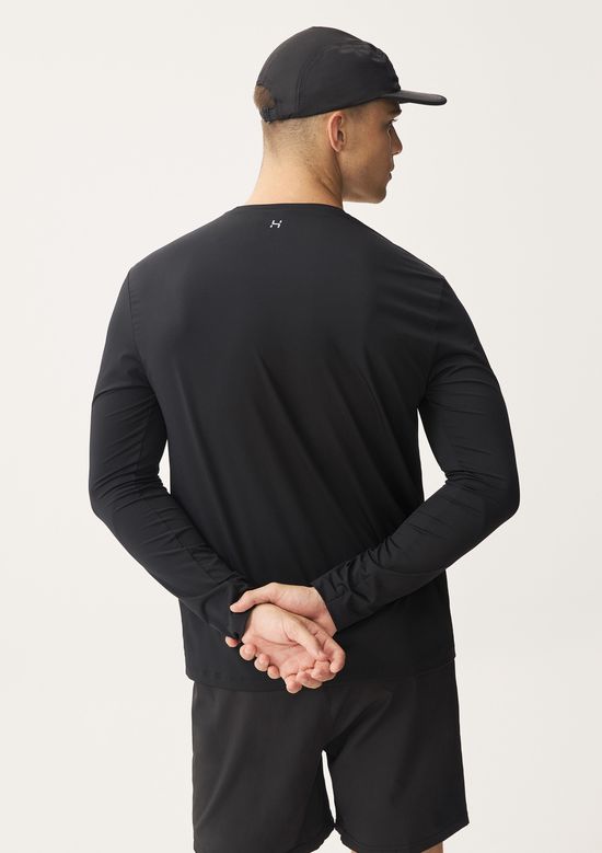 Foto do produto: Camiseta Esportiva Masculina Manga Longa Proteção UV - Preto
