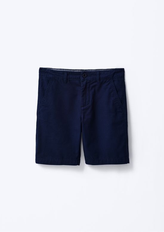 Foto do produto: Bermuda Básica Infantil Menino Chino - Azul