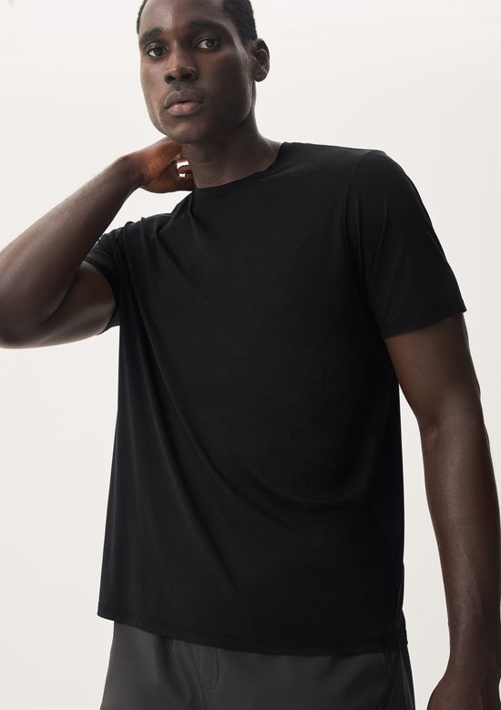 Foto do produto: Camiseta Esportiva Masculina Manga Curta Pace - Preto