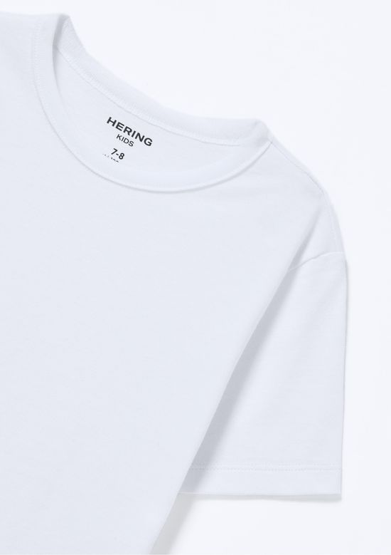 Foto do produto: Camiseta Básica Infantil Unissex Regular - Branco
