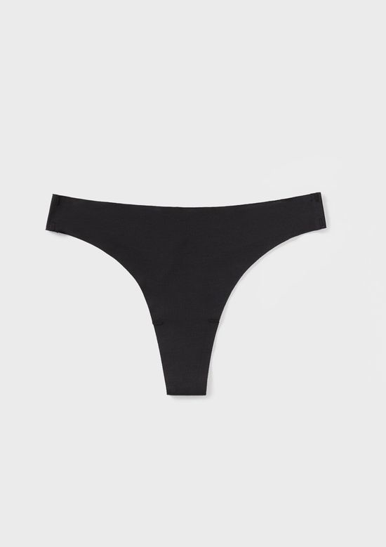 Foto do produto: Kit 2 Calcinhas Tanga Fio - Preto