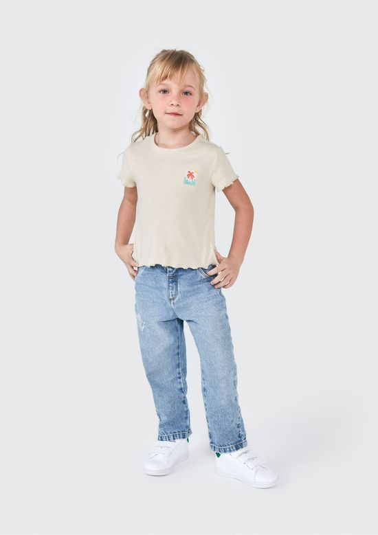 Foto do produto: Calça Jeans Infantil Unissex Toddler - Azul