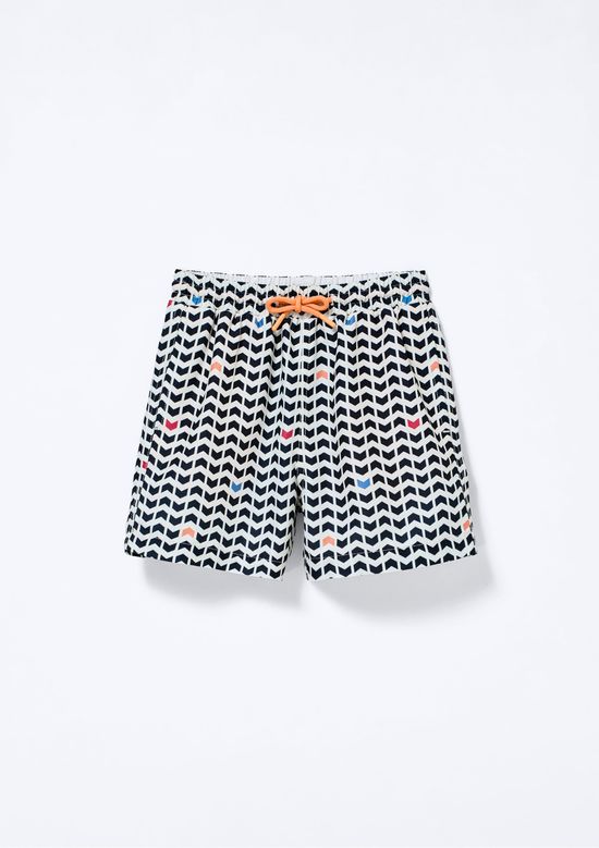 Foto do produto: Shorts Infantil Menino Estampado - Preto