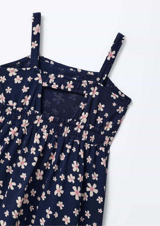 Foto do produto: Vestido Curto Infantil Toddler Super Cotton Estampado - Azul