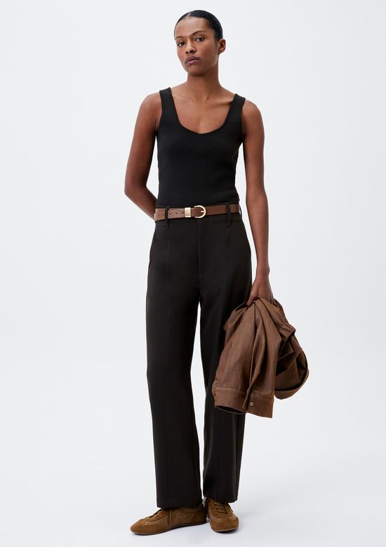 Foto do produto: Top Feminino Em Tricô - Preto