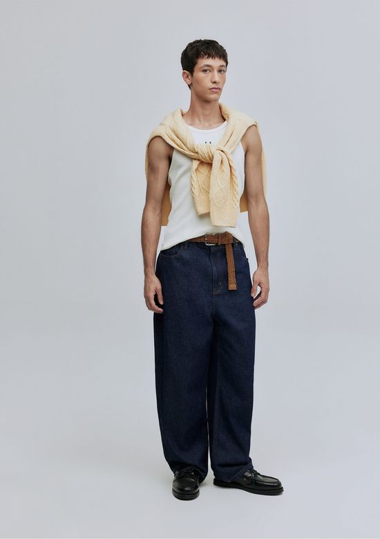 Foto do produto: Calça Jeans Raw Baggy Hering + Welcome - Azul