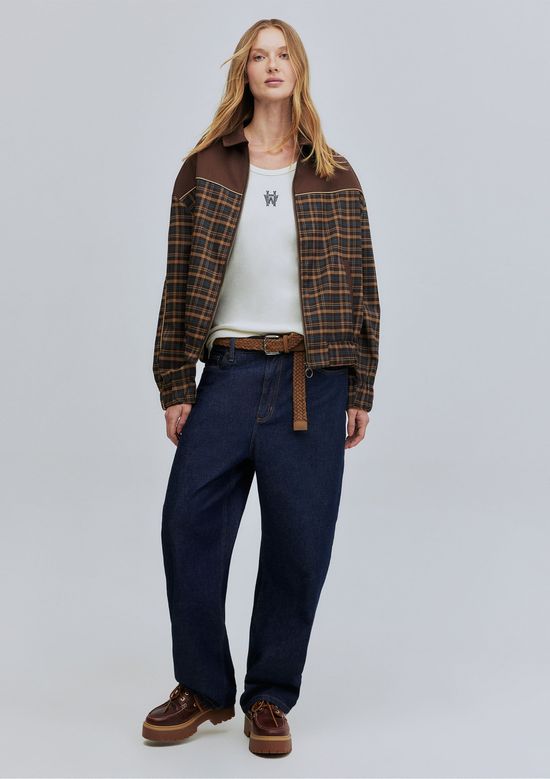 Foto do produto: Calça Jeans Raw Baggy Hering + Welcome - Azul