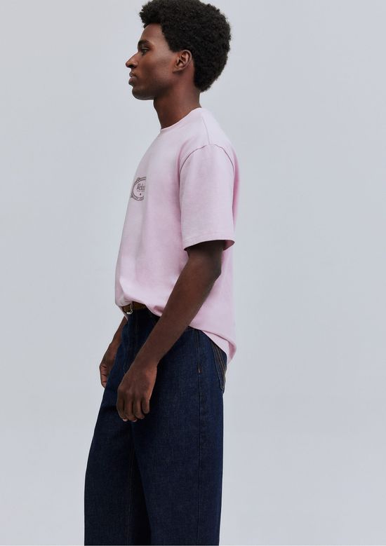Foto do produto: Camiseta Unissex Comfort Estampa Hering + Welcome - Rosa