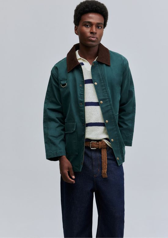 Foto do produto: Jaqueta Parka Unissex Em Sarja Hering + Welcome - Verde