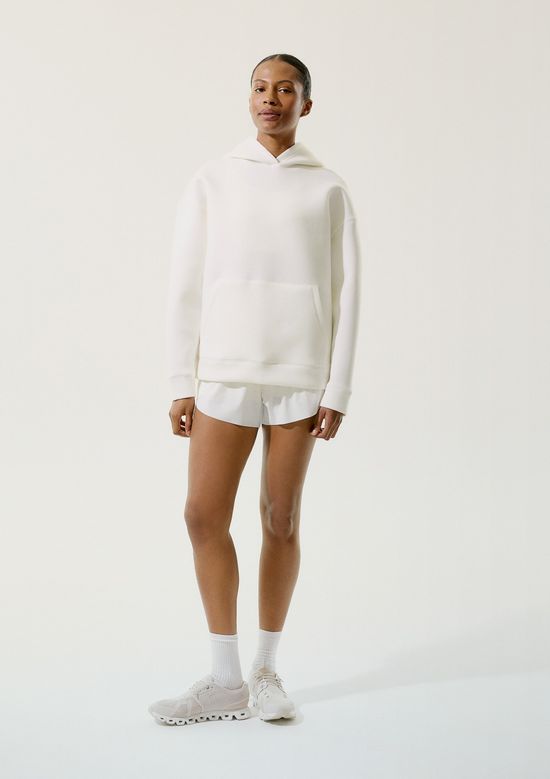 Foto do produto: Blusão Esportivo Feminino Com Capuz - Off white