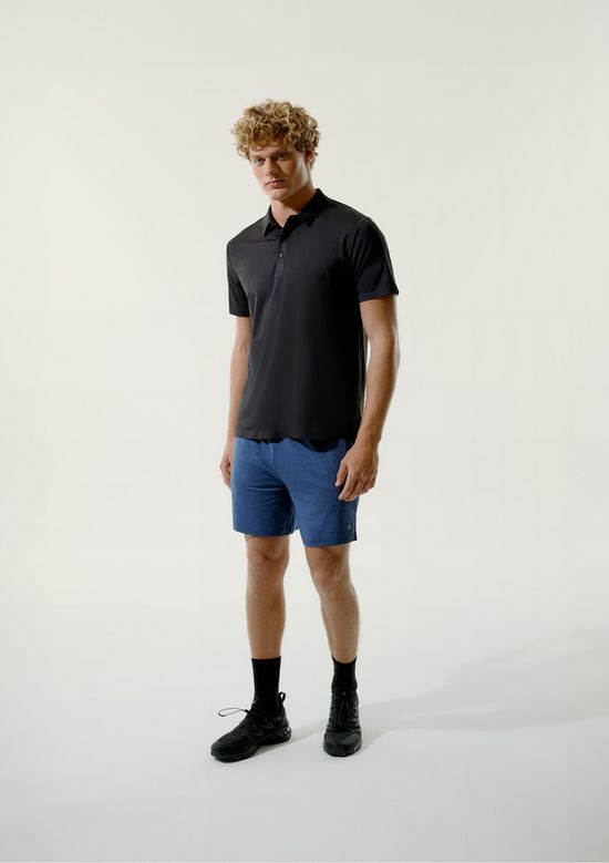 Foto do produto: Camiseta Esportiva Masculina Gola Polo - Preto