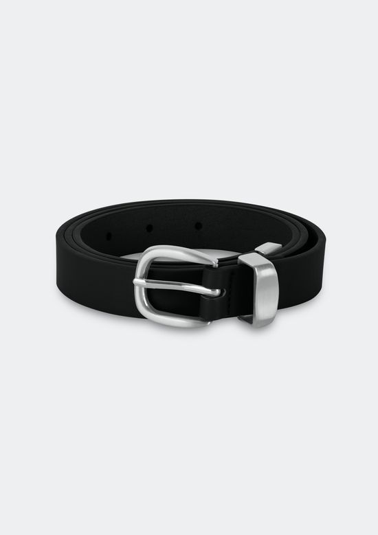 Foto do produto: Cinto Feminino Fino Com Fivela - Preto