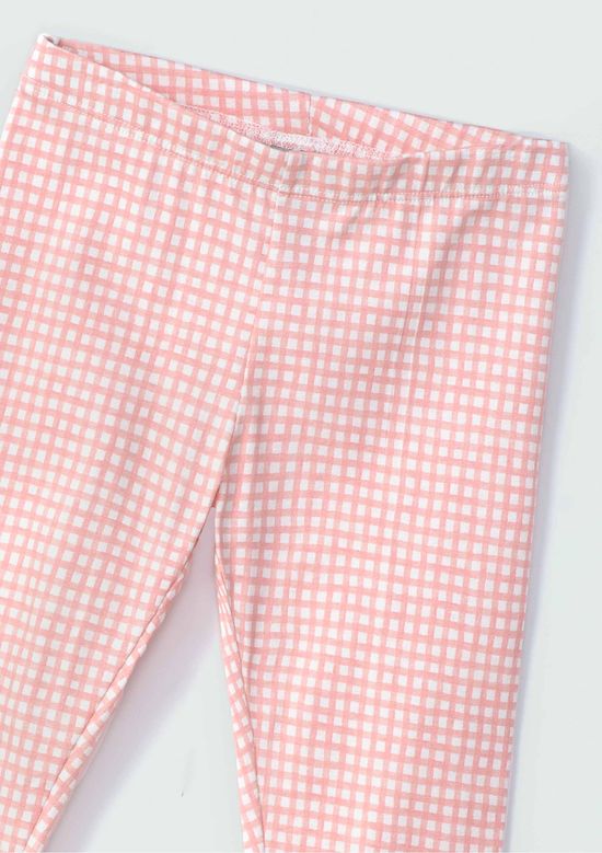 Foto do produto: Calça Legging Infantil Menina Estampada Hering Kids - Rosa