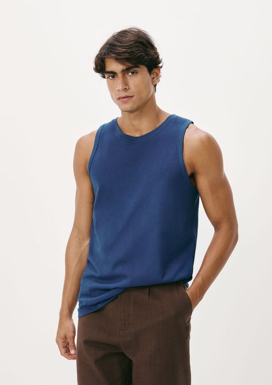 Foto do produto: Regata Básica Masculina World - Azul
