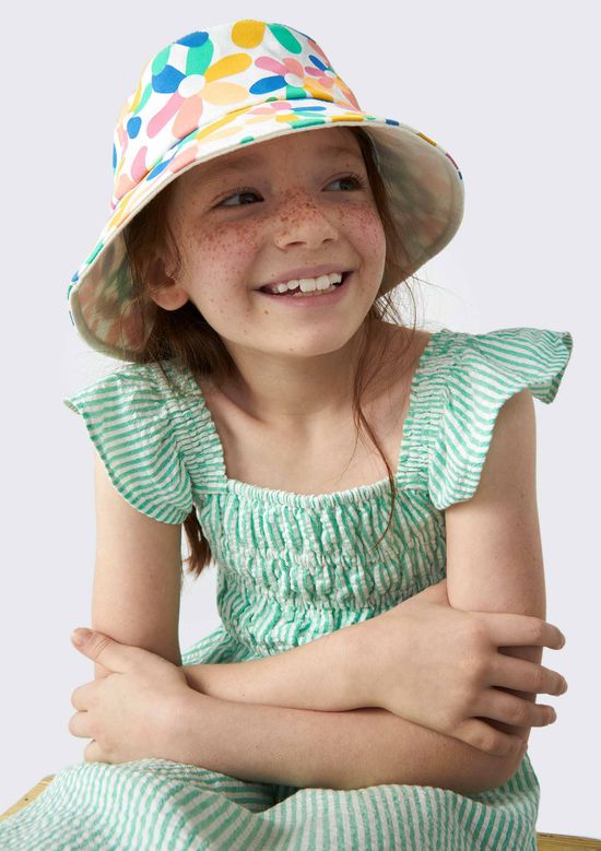 Foto do produto: Chapéu Bucket Infantil Unissex Em Sarja - Rosa