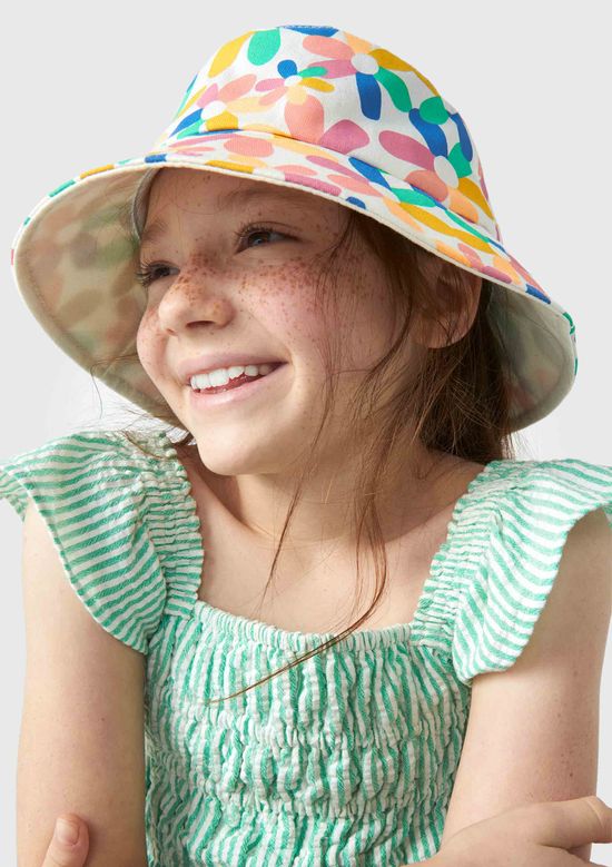 Foto do produto: Chapéu Bucket Infantil Unissex Em Sarja - Rosa