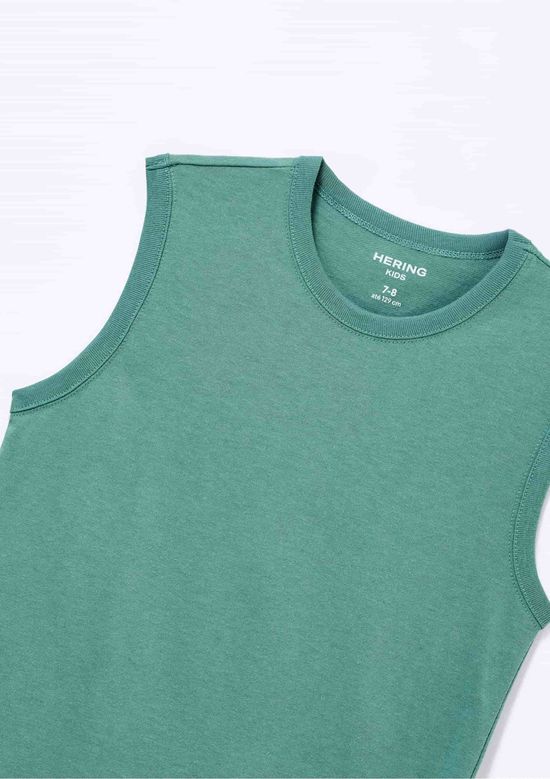 Foto do produto: Regata Básica Infantil Menino Regular - Verde