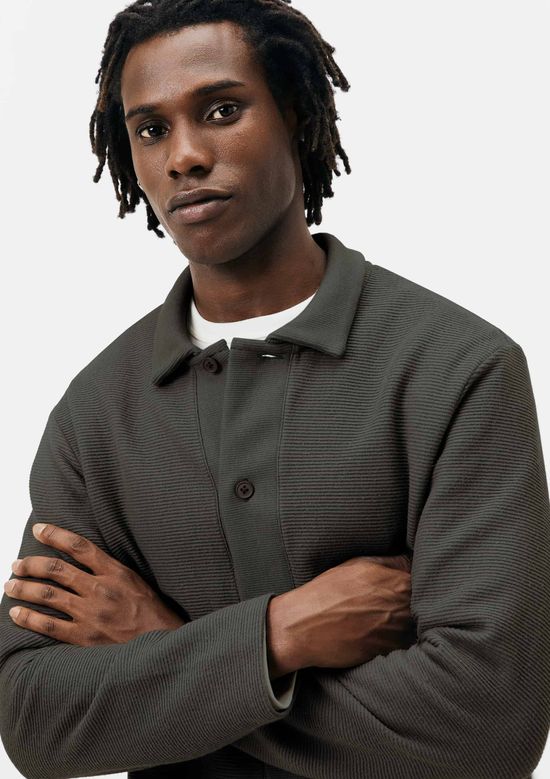 Foto do produto: Cardigan Masculino Comfort Em Interlock - Verde