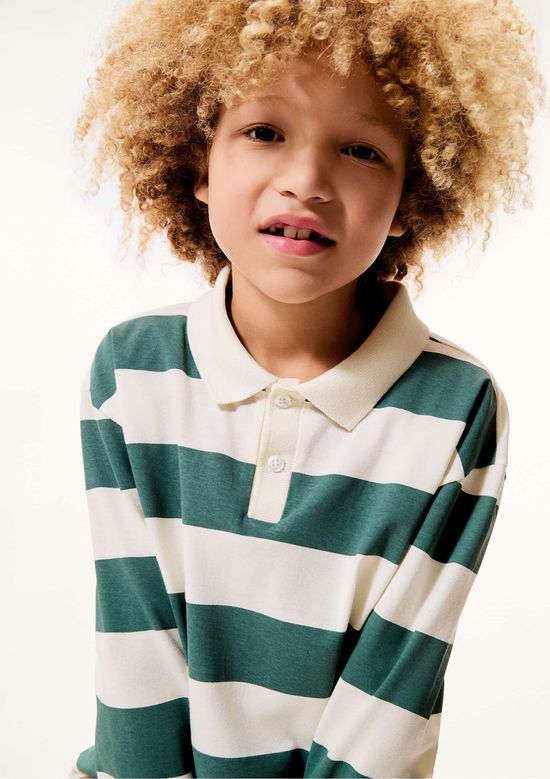 Foto do produto: Camisa Polo Infantil Menino Listrada - Verde
