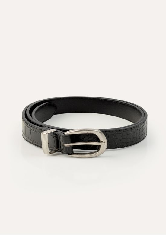 Foto do produto: Cinto Feminino PU Croco - Preto