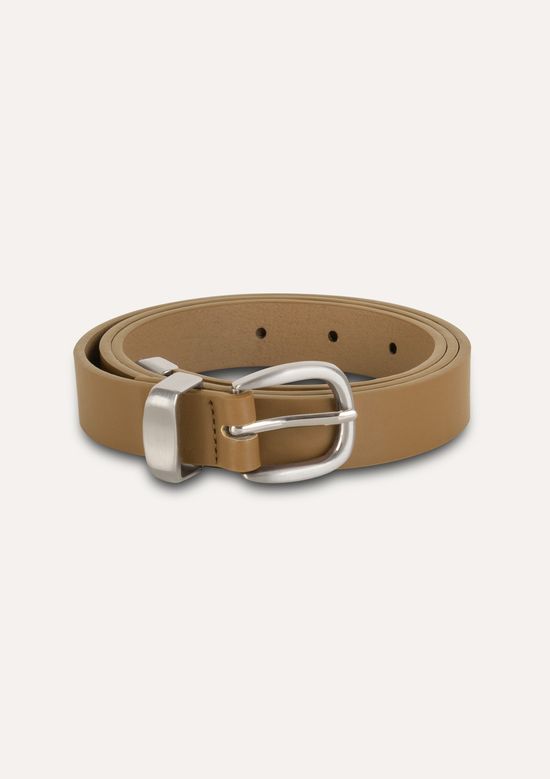 Foto do produto: Cinto Feminino Fino Com Fivela - Marrom