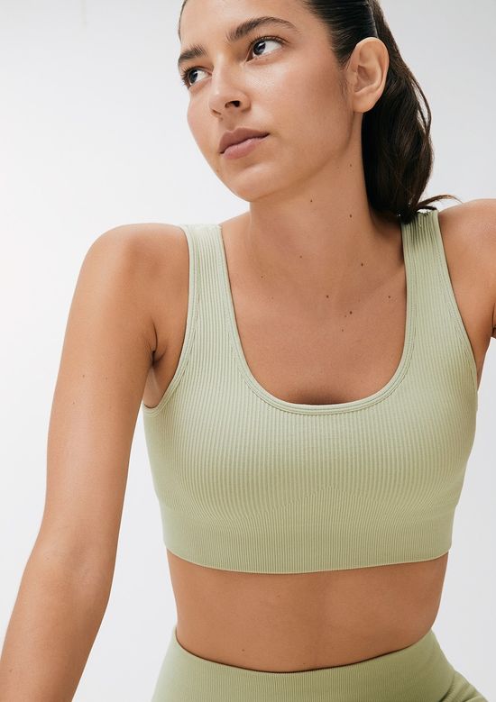 Foto do produto: Top Esportivo Sem Costura - Verde