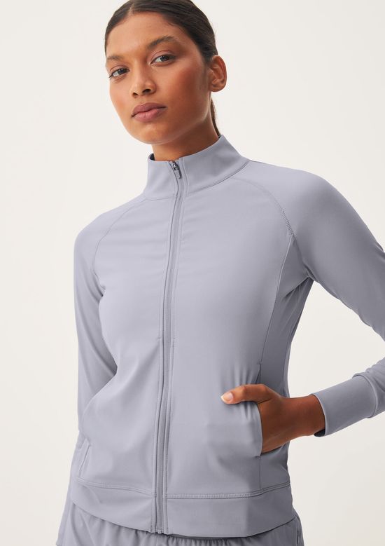 Foto do produto: Jaqueta Esportiva Feminina Alta Performance - Cinza