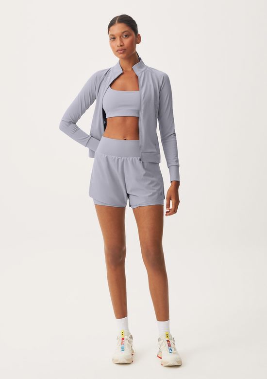 Foto do produto: Jaqueta Esportiva Feminina Alta Performance - Cinza