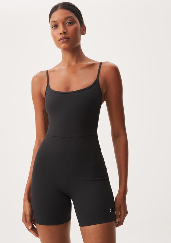 Foto do produto: Macaquinho Esportivo Feminino Proteção UV 50+ - Preto