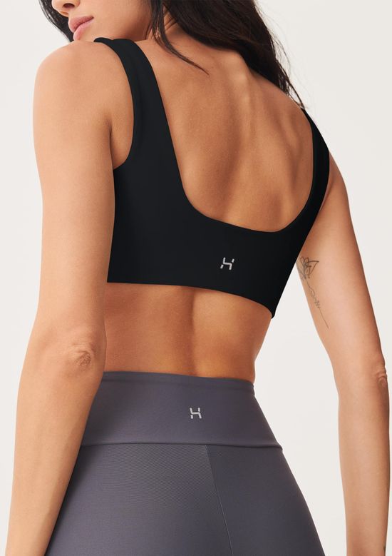 Foto do produto: Top Esportivo Com Fio LYCRA® - Preto