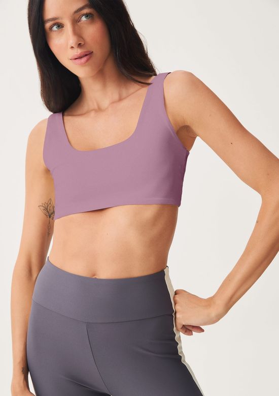 Foto do produto: Top Esportivo Com Fio LYCRA® - Rosa