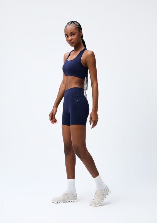 Foto do produto: Bermuda Esportiva Feminina Biker - Azul